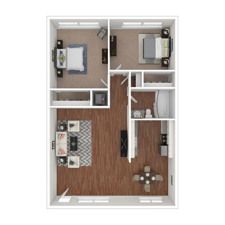 Santa Ana, CA Apartments | Tustin View | Floor Plans